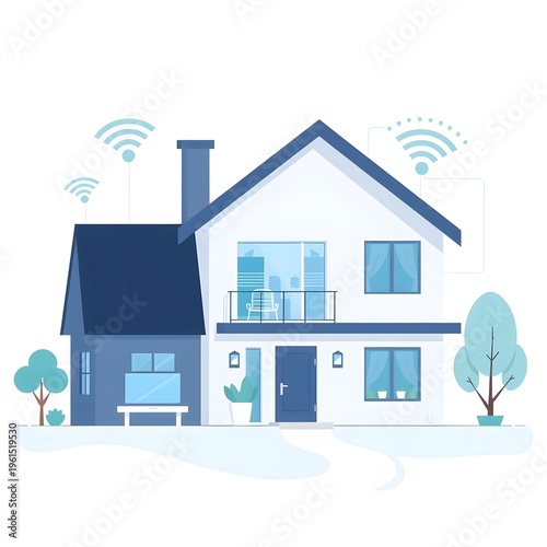 illustration of a house