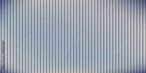 Striped glass texture background vector. Blue white gray striped glass. Gradient. Striped acrylic bathtub surface. Striped glass background semi-transparent coating. Bathtub wall window