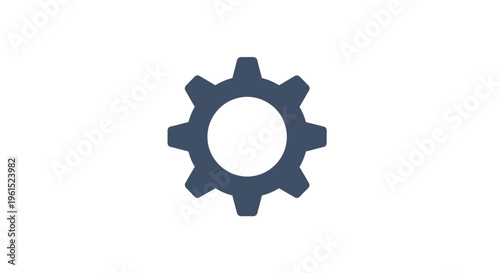 Dark gray gear mechanical component closeup.