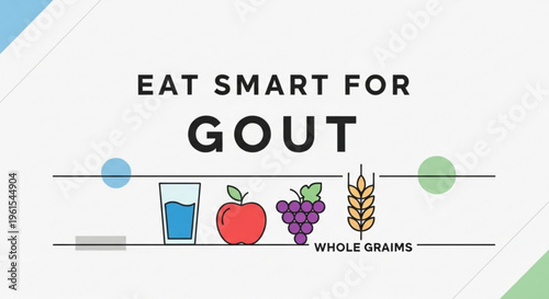 Eat smart for gout with healthy food choices and drinks for disease management