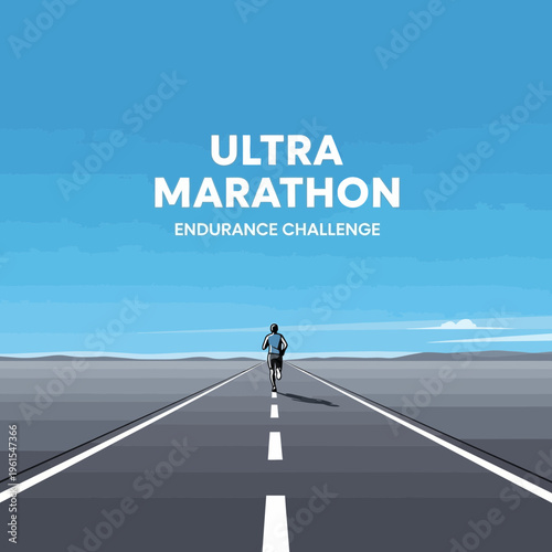 Lone Runner Embarks on Epic Ultra Marathon Endurance Challenge