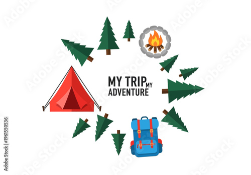 Embark on an unforgettable adventure with your camping gear and nature's embrace, creating lasting memories