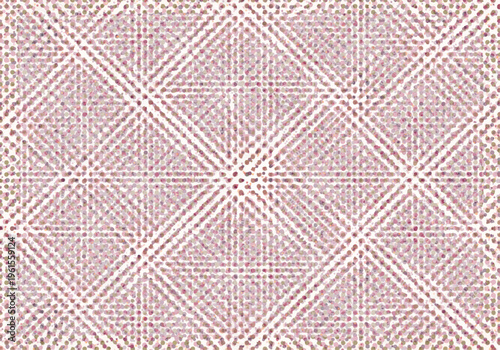 桜色の繊細な点描グラデーション