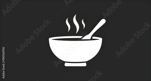 bowl, soup, cup, mug, food, meal, hot, warm, steam, steaming, liquid, broth, cooking, kitchen, restaurant, cafe, lunch, dinner, breakfast, homemade, healthy, nutrition, comfort, delicious, tasty, spoo