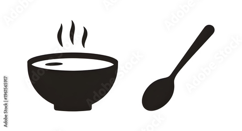 soup, bowl, cup, mug, food, meal, hot, warm, steam, steaming, liquid, broth, cooking, kitchen, restaurant, cafe, lunch, dinner, breakfast, homemade, healthy, nutrition, comfort, delicious, tasty, spoo