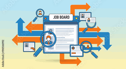 Job Board Career Opportunities Online Platform.
