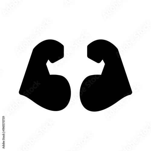 Strong Icon Vector Symbol Design Illustration