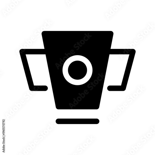 Trophy Icon Vector Symbol Design Illustration