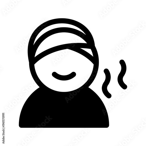 Spa Care Icon Vector Symbol Design Illustration