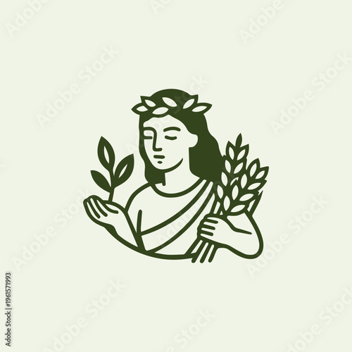 Harvest Goddess Logo