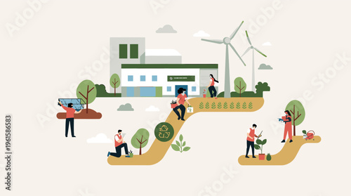 A successful businessman smiling in a modern office, conveying confidence and happiness.