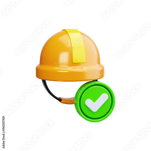 Helmet 3d render icons