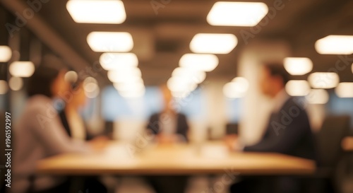 Business strategy meeting in modern office environment for corporate success