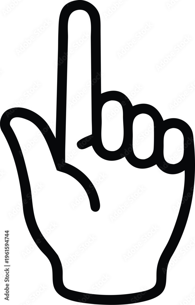 Obraz premium Pointer cursor сomputer mouse icon. Clicking cursor, pointing hand clicks icons