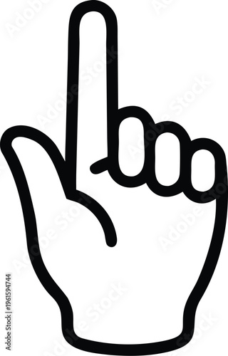 Pointer cursor сomputer mouse icon. Clicking cursor, pointing hand clicks icons