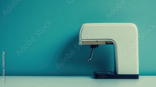 Modern Stapler on Desk with Soft Ambient Light