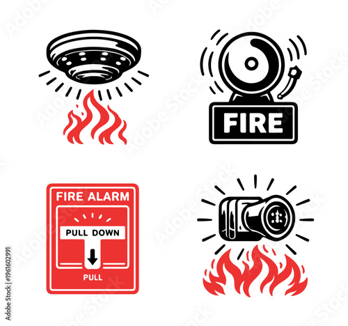 화재경보기 아이콘