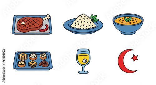 Food and drink from Tunisia.