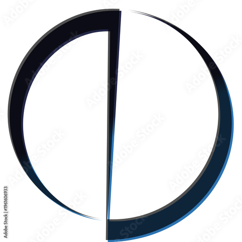 Schilderij op canvas vector illustration of E.D transparent background Png