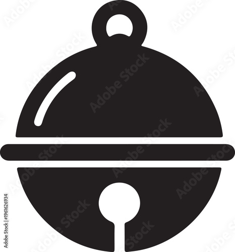 Modern black line art illustration of a serving dish with a handle and lid for restaurant menu or food presentation design