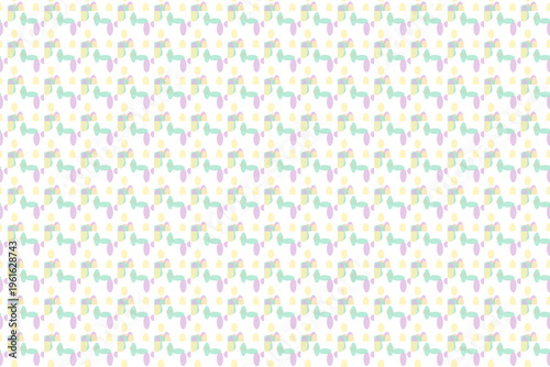 Soft Pastel Abstract Seamless Pattern Design