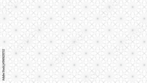 White grey art round geometric pattern for contemporary home decor and professional corporate brand identity backgrounds