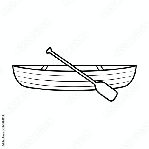A wooden fishing boat vector illustration design on a white background depicting an old sea ship object