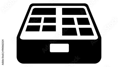 Jewelry organizer box icon