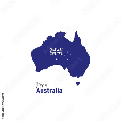 Australia country map