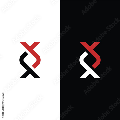 dna molecule helix logo design