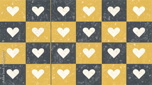 Seamless pattern buffalo plaid checkered design background 