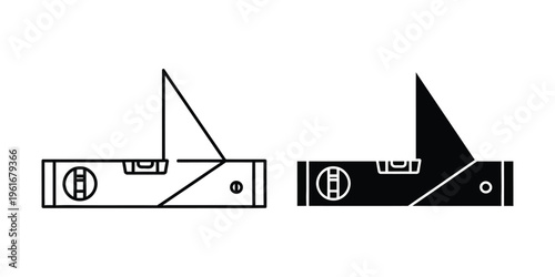 Comparison of a standard level and a filled-in level tool for measurement purposes