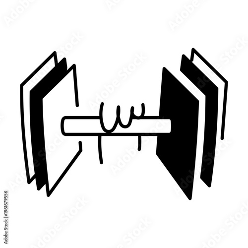 A drawing style illustration representing workload