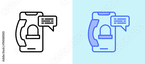 Emergency Call whitegreen icon