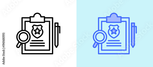 Crime Investigation whitegreen icon