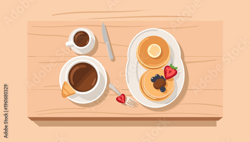 This image evokes a sense of calm and simplicity, ideal for representing modern kitchen designs or minimalist lifestyle concepts. It's perfect for adv