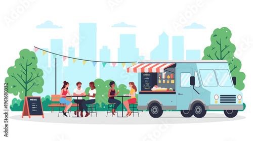 A clean, minimalist illustration of a desk corner. Ideal for representing modern workspaces, productivity, or technology-focused content with a simple