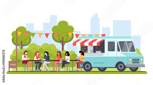 A clean and modern illustration of a menu sign. Ideal for restaurant websites, promotional materials, or food-related content needing a simple, stylis