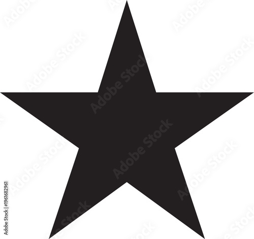 Black star vector: download free star graphics, clipart & icon eps silhouette