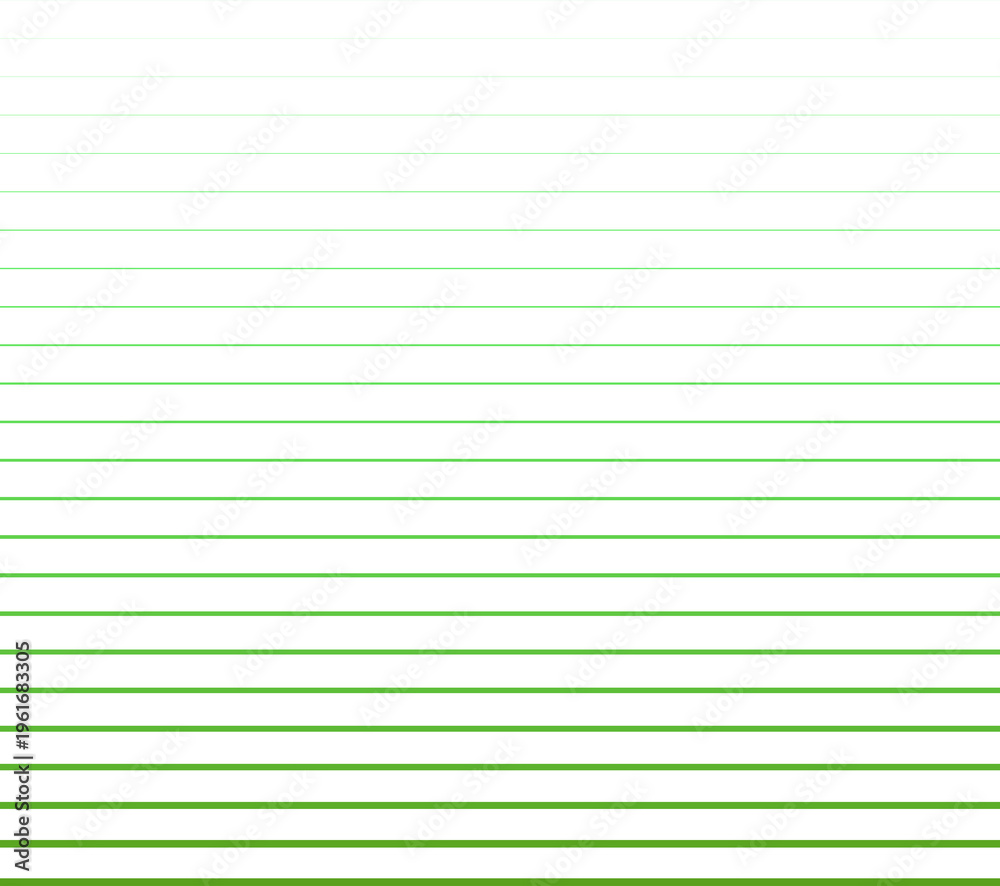 Fototapeta premium Green Lined Gradient