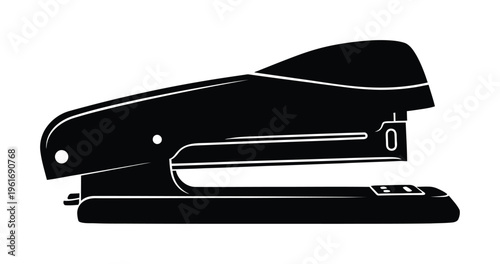 Vector of a stapler with a sleek and modern design