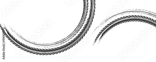 Black tire marks on road, Black rubber tire marks and tread marks, Tire trace track wheels texture and background,