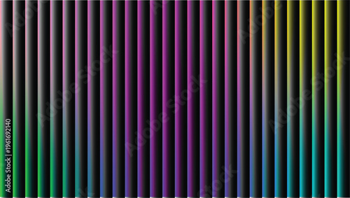 abstract neon striped background, colorful neon vertical stripe