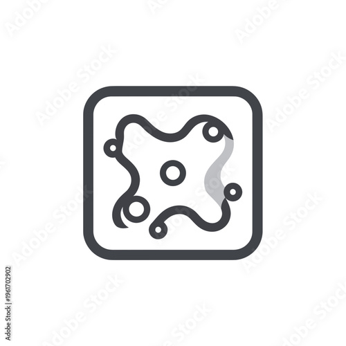 Abstract Organic Cell Illustration