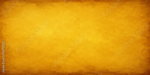 Abstract an aged and textured golden-yellow parchment paper, evokes feelings of nostalgia and history, and the subtle imperfections add character and depth. 