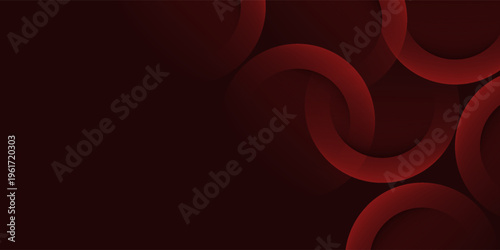 Glowing red arrows background, circle dynamic glowing pointers backdrop, meps 10