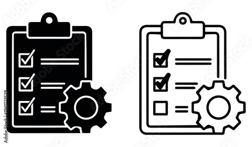 Print Technical specifications icon vector image can be used