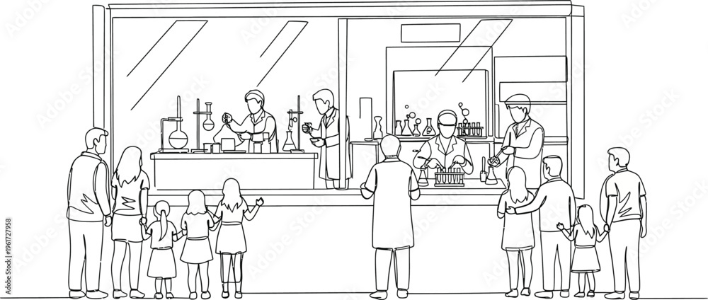 Obraz premium people in a restaurant, illustration of cafe interior