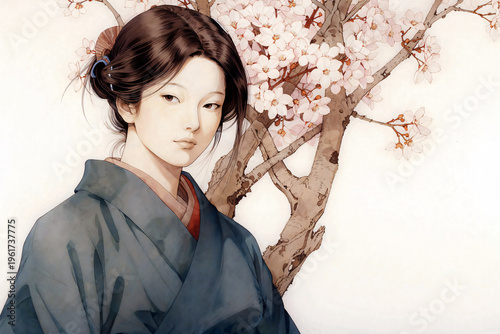 portrait of a young woman