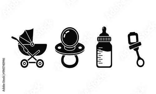 Baby Stroller And Baby Care Items.